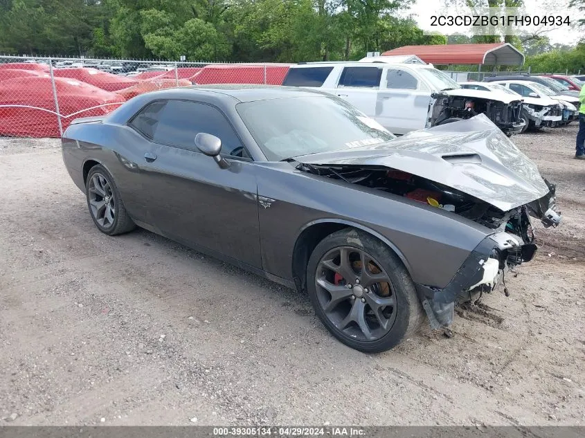 2015 Dodge Challenger Sxt Plus VIN: 2C3CDZBG1FH904934 Lot: 39305134