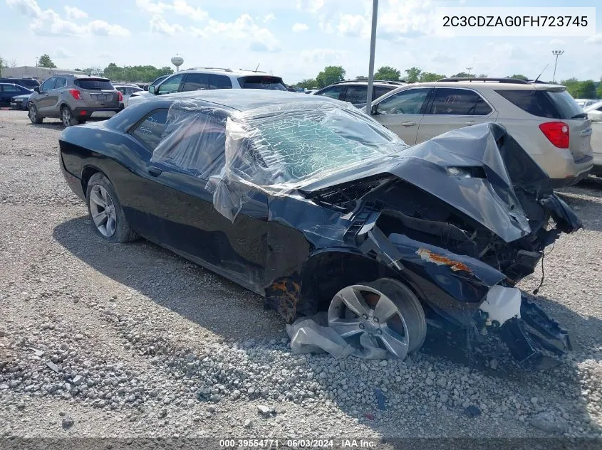 2015 Dodge Challenger Sxt Or R/T VIN: 2C3CDZAG0FH723745 Lot: 39554771