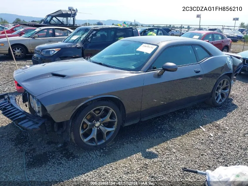 2C3CDZAG1FH856210 2015 Dodge Challenger Sxt