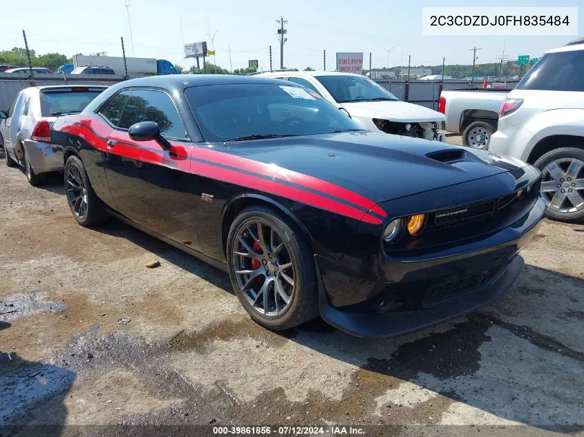 2C3CDZDJ0FH835484 2015 Dodge Challenger Srt 392