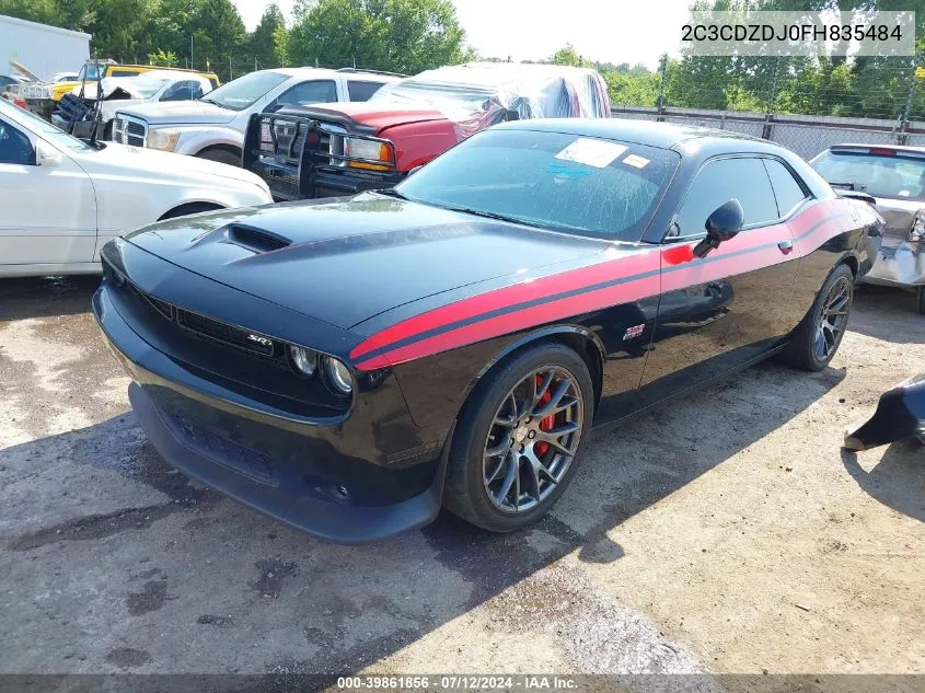 2C3CDZDJ0FH835484 2015 Dodge Challenger Srt 392