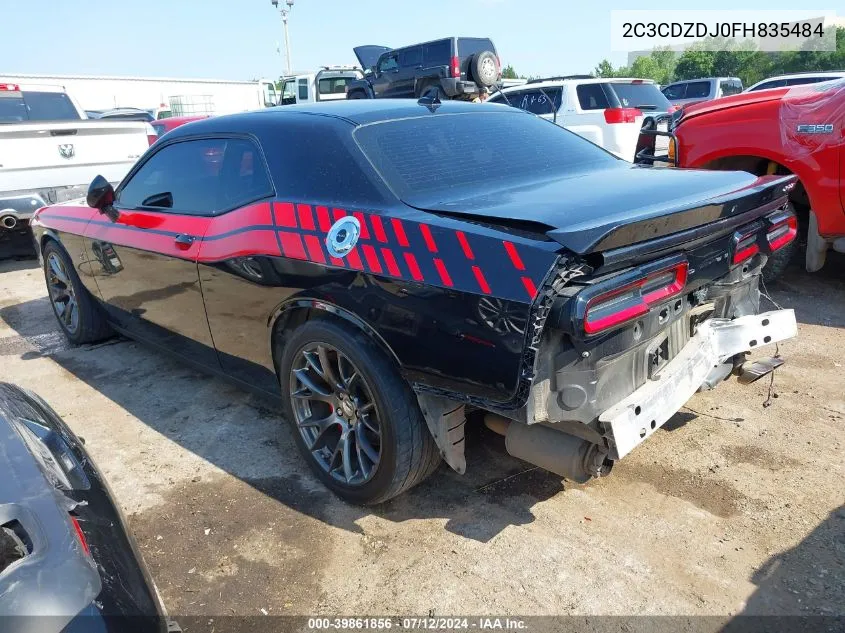 2C3CDZDJ0FH835484 2015 Dodge Challenger Srt 392