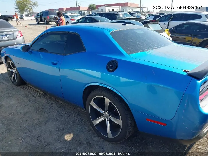 2C3CDZAT6FH839464 2015 Dodge Challenger R/T Shaker