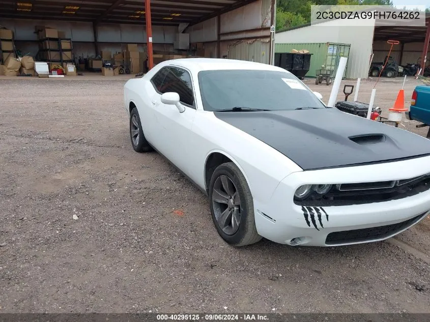 2015 Dodge Challenger Sxt VIN: 2C3CDZAG9FH764262 Lot: 40295125