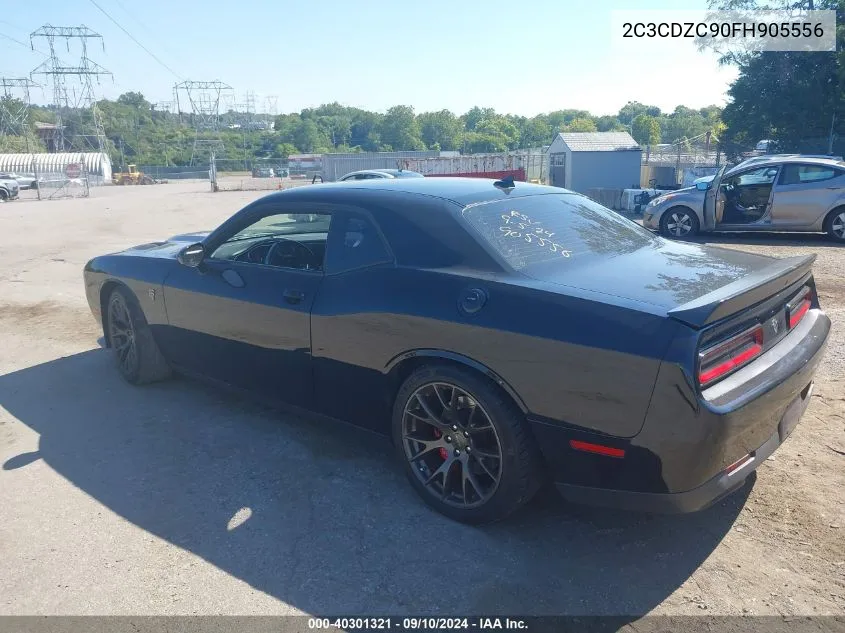 2C3CDZC90FH905556 2015 Dodge Challenger Srt Hellcat