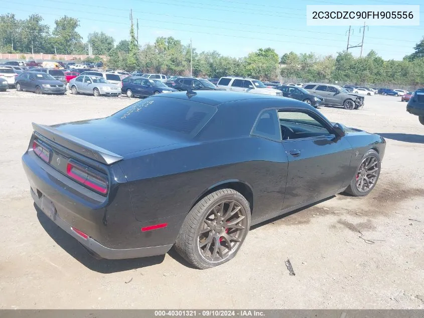 2C3CDZC90FH905556 2015 Dodge Challenger Srt Hellcat