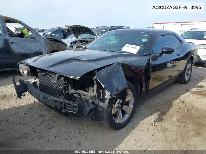 2C3CDZAG3FH913295 2015 Dodge Challenger Sxt