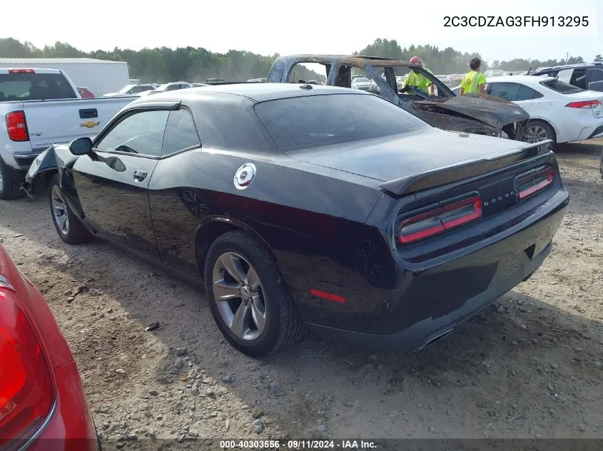 2C3CDZAG3FH913295 2015 Dodge Challenger Sxt