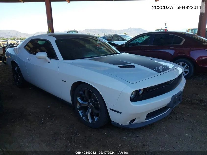 2015 Dodge Challenger R/T VIN: 2C3CDZAT5FH822011 Lot: 40340052