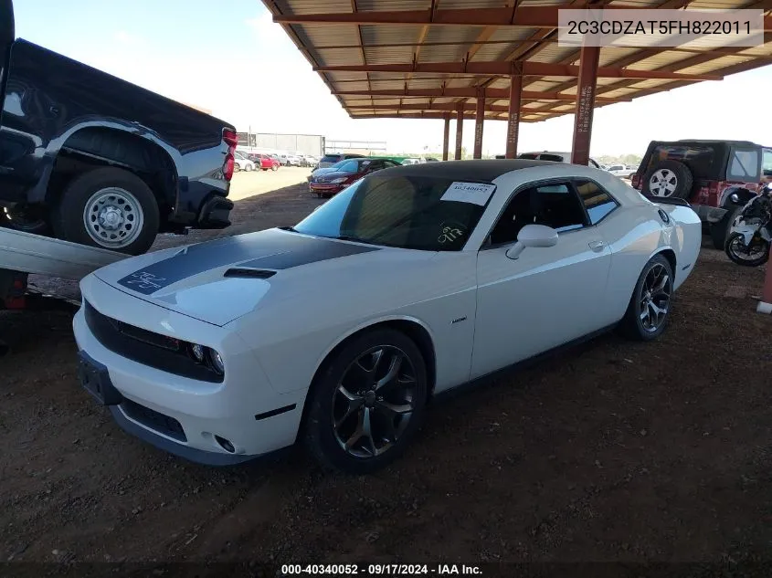 2015 Dodge Challenger R/T VIN: 2C3CDZAT5FH822011 Lot: 40340052