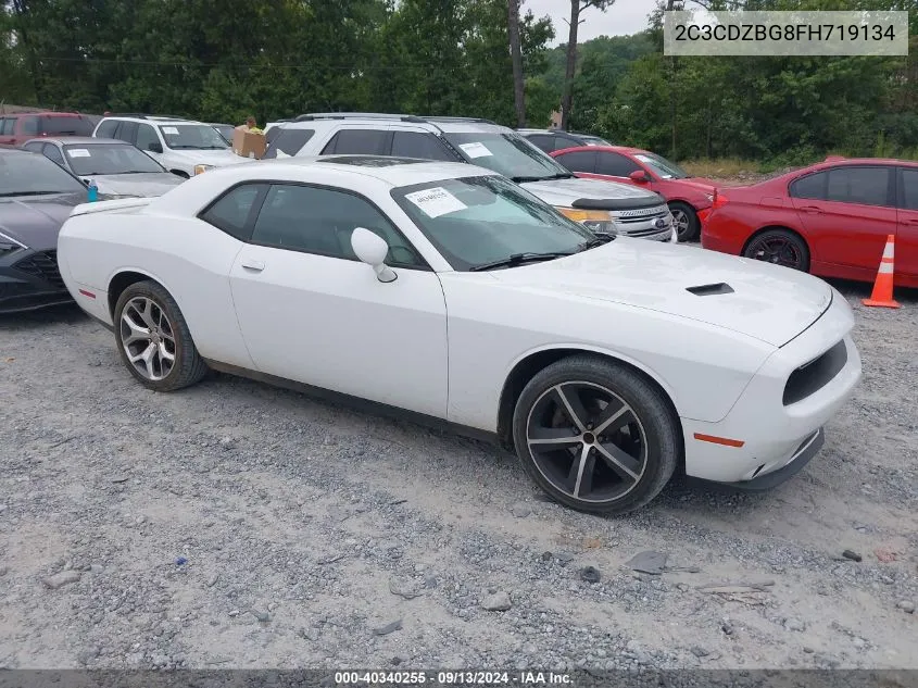 2015 Dodge Challenger Sxt Plus VIN: 2C3CDZBG8FH719134 Lot: 40340255