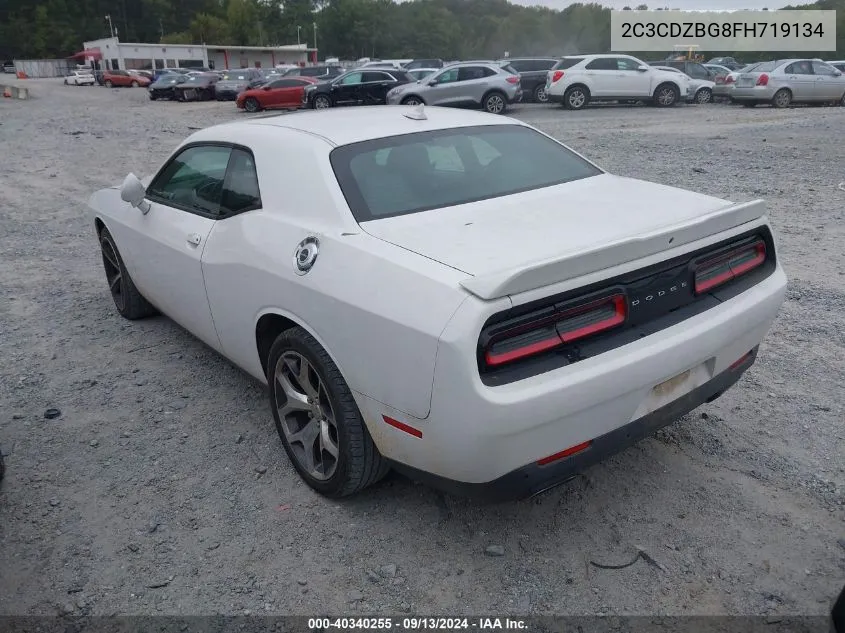 2015 Dodge Challenger Sxt Plus VIN: 2C3CDZBG8FH719134 Lot: 40340255