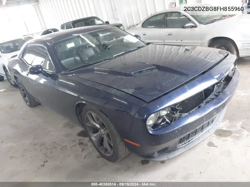 2015 Dodge Challenger Sxt Plus VIN: 2C3CDZBG8FH855960 Lot: 40380514