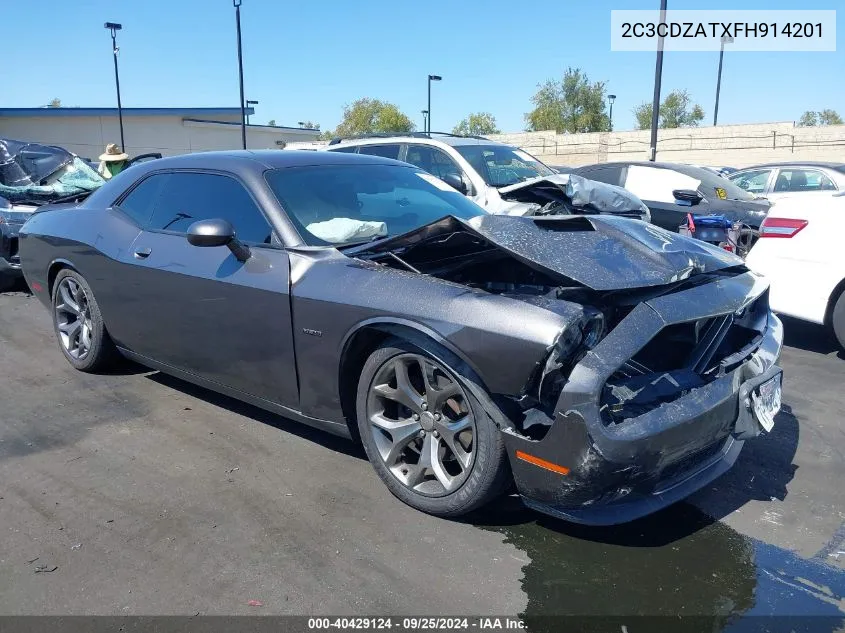 2015 Dodge Challenger Sxt VIN: 2C3CDZATXFH914201 Lot: 40429124