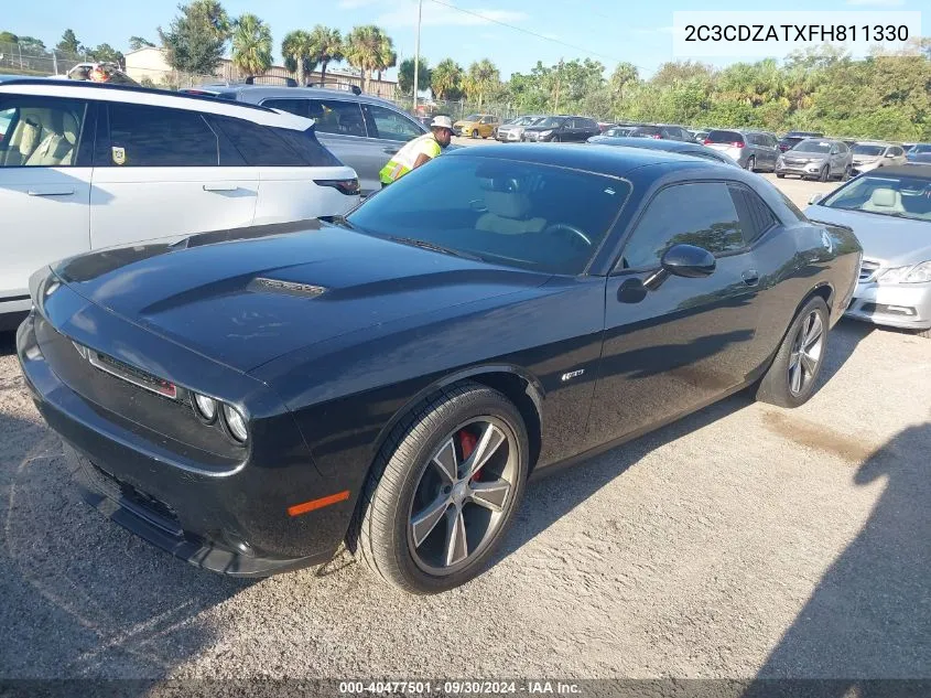 2015 Dodge Challenger R/T VIN: 2C3CDZATXFH811330 Lot: 40477501