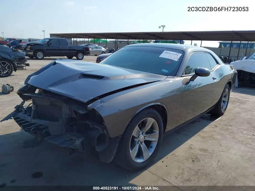 2015 Dodge Challenger Sxt Plus VIN: 2C3CDZBG6FH723053 Lot: 40523191