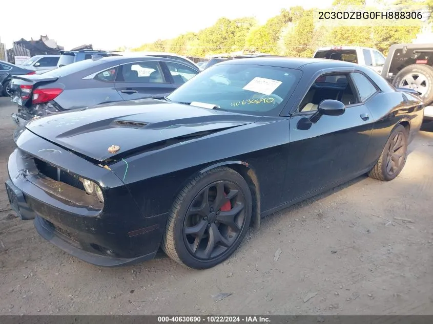 2C3CDZBG0FH888306 2015 Dodge Challenger Sxt Plus