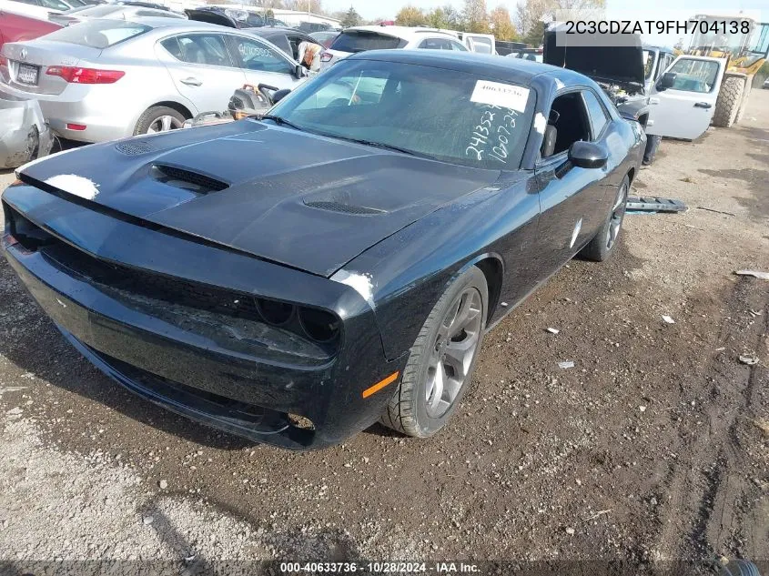 2015 Dodge Challenger R/T VIN: 2C3CDZAT9FH704138 Lot: 40633736