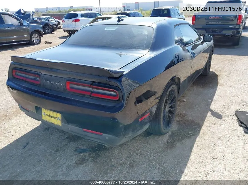 2015 Dodge Challenger R/T Plus VIN: 2C3CDZBT1FH901576 Lot: 40666777