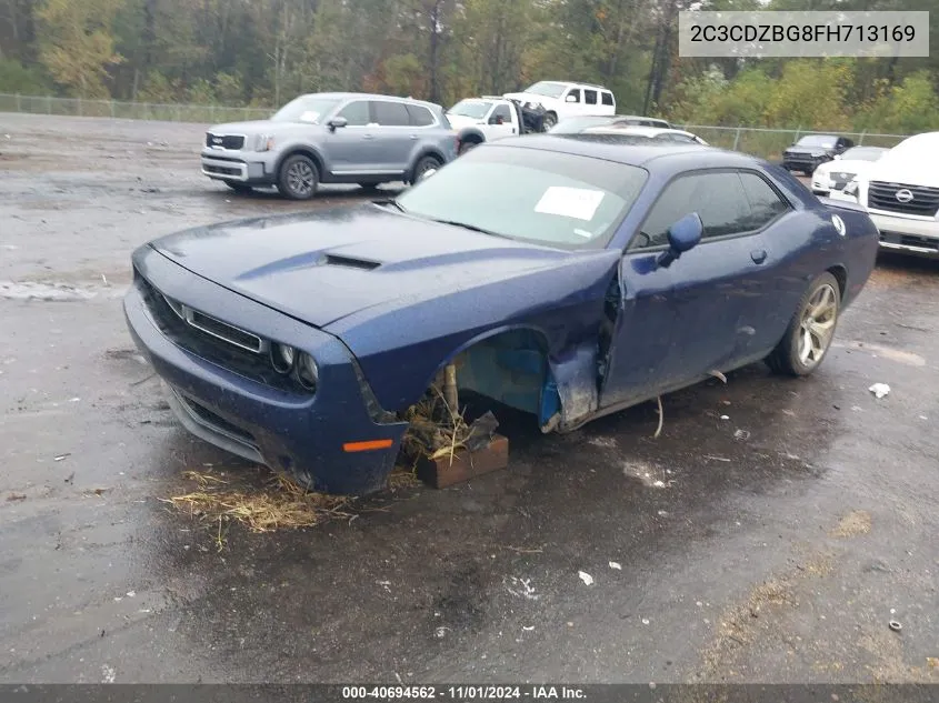 2015 Dodge Challenger Sxt Plus VIN: 2C3CDZBG8FH713169 Lot: 40694562