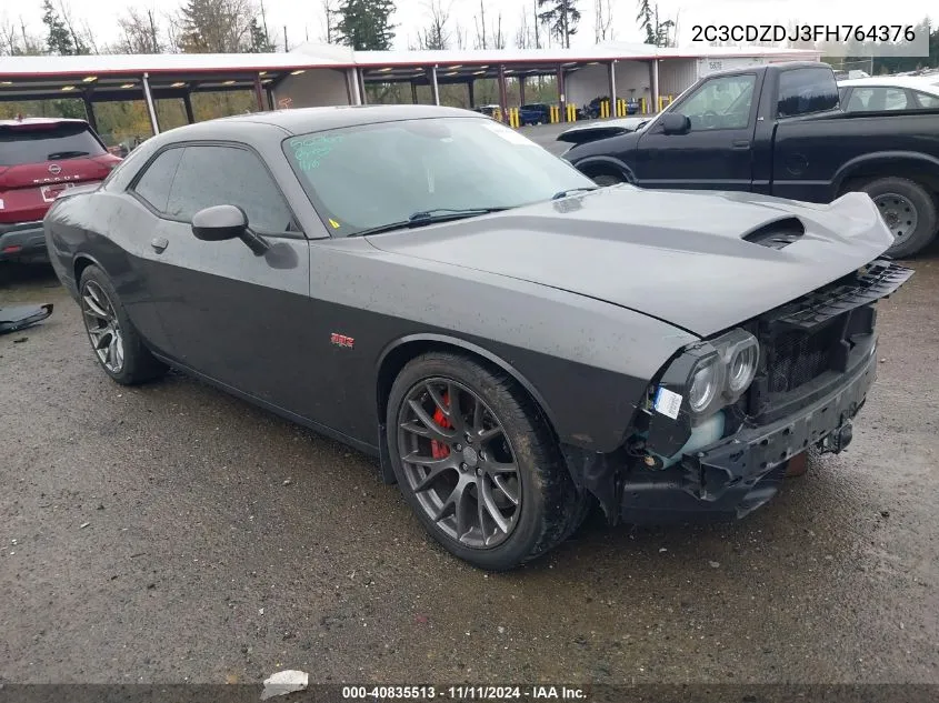 2015 Dodge Challenger Srt 392 VIN: 2C3CDZDJ3FH764376 Lot: 40835513