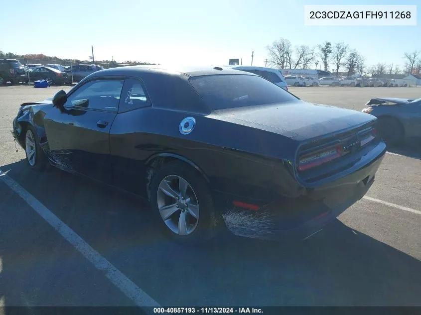 2C3CDZAG1FH911268 2015 Dodge Challenger Sxt