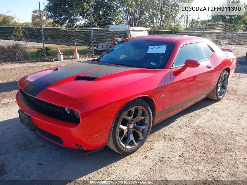 2015 Dodge Challenger R/T VIN: 2C3CDZAT2FH911390 Lot: 40882976