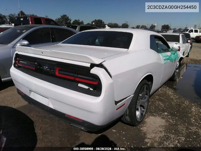 2016 Dodge Challenger Sxt Plus VIN: 2C3CDZAG0GH254450 Lot: 39708908