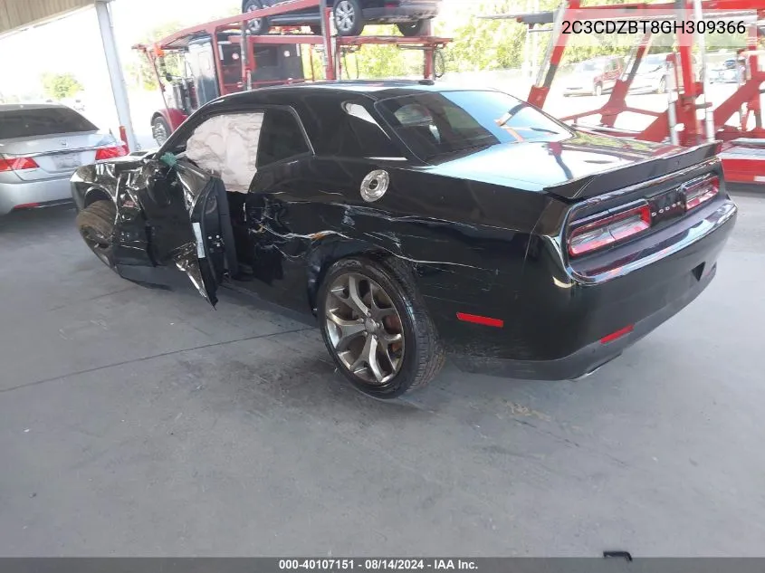 2016 Dodge Challenger R/T VIN: 2C3CDZBT8GH309366 Lot: 40107151