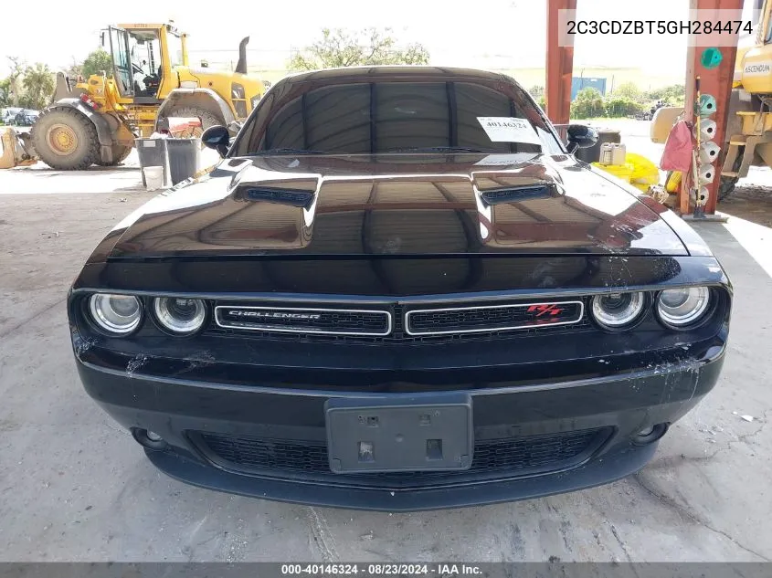 2C3CDZBT5GH284474 2016 Dodge Challenger R/T Plus