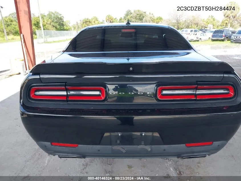 2C3CDZBT5GH284474 2016 Dodge Challenger R/T Plus