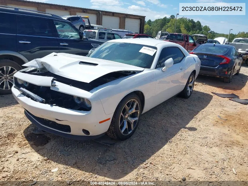 2C3CDZAG8GH225472 2016 Dodge Challenger Sxt