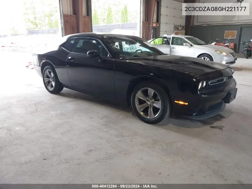 2016 Dodge Challenger Sxt VIN: 2C3CDZAG8GH221177 Lot: 40412284