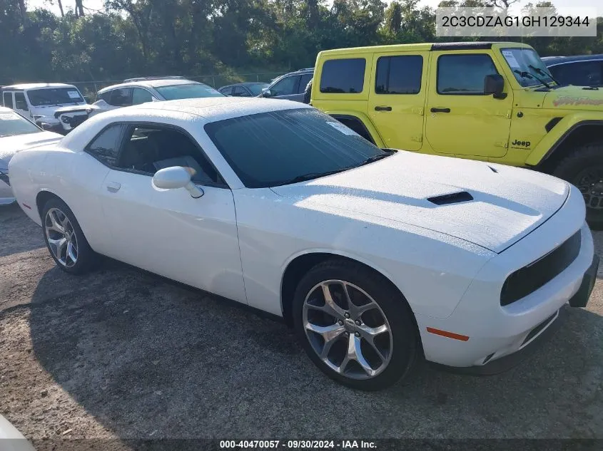 2016 Dodge Challenger Sxt Plus VIN: 2C3CDZAG1GH129344 Lot: 40470057