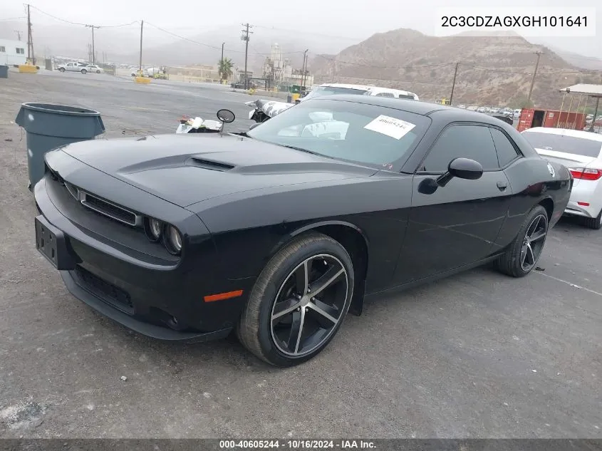 2016 Dodge Challenger Sxt VIN: 2C3CDZAGXGH101641 Lot: 40605244