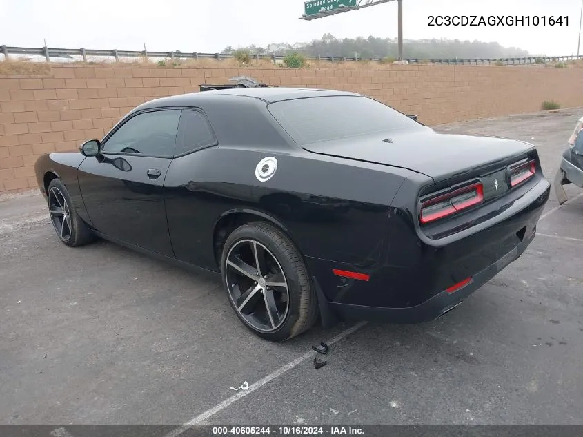 2016 Dodge Challenger Sxt VIN: 2C3CDZAGXGH101641 Lot: 40605244