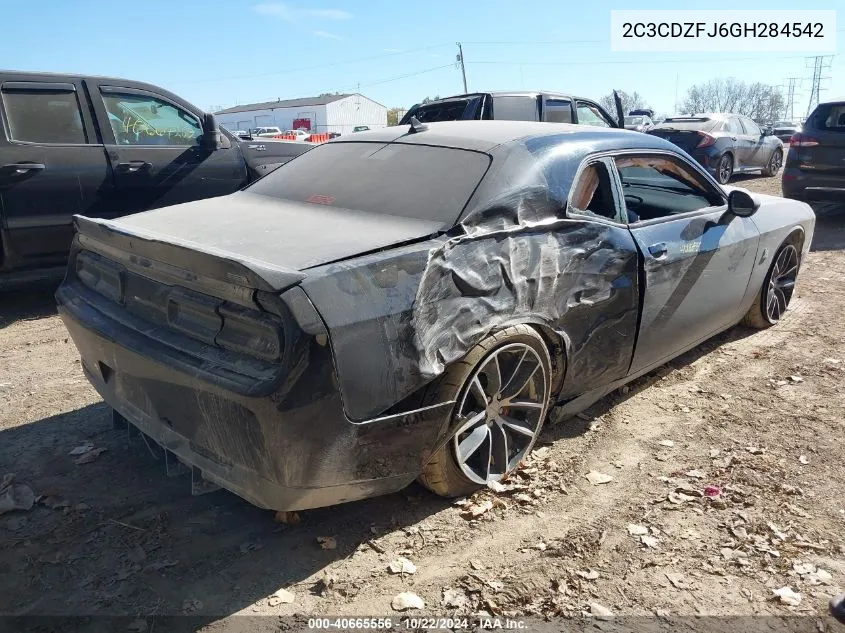 2016 Dodge Challenger R/T Scat Pack VIN: 2C3CDZFJ6GH284542 Lot: 40665556