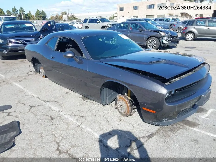 2016 Dodge Challenger Sxt VIN: 2C3CDZAG8GH264384 Lot: 40756196