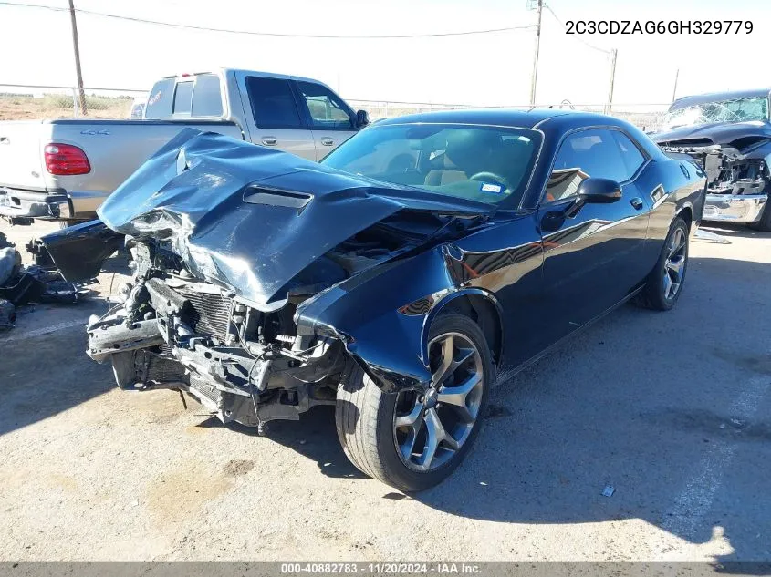 2016 Dodge Challenger Sxt VIN: 2C3CDZAG6GH329779 Lot: 40882783