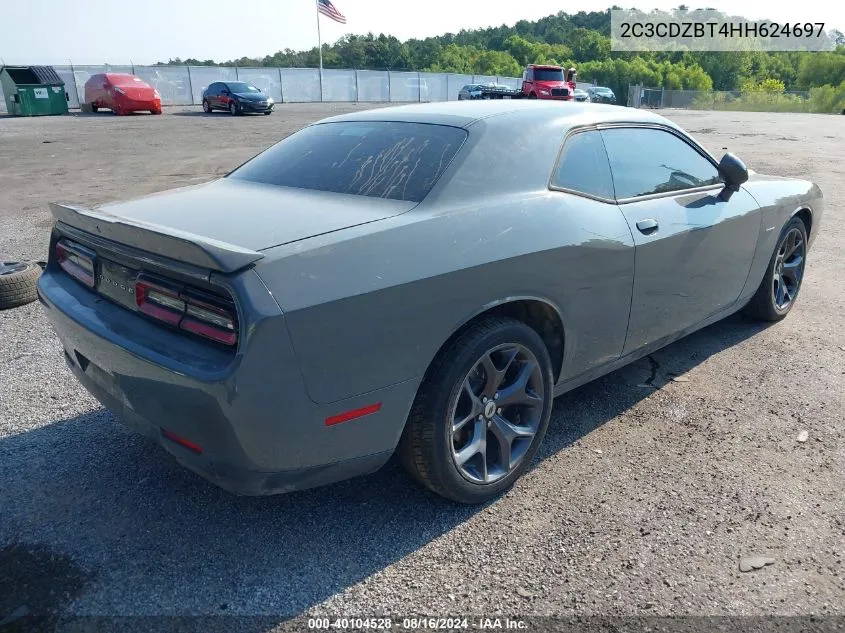 2C3CDZBT4HH624697 2017 Dodge Challenger R/T