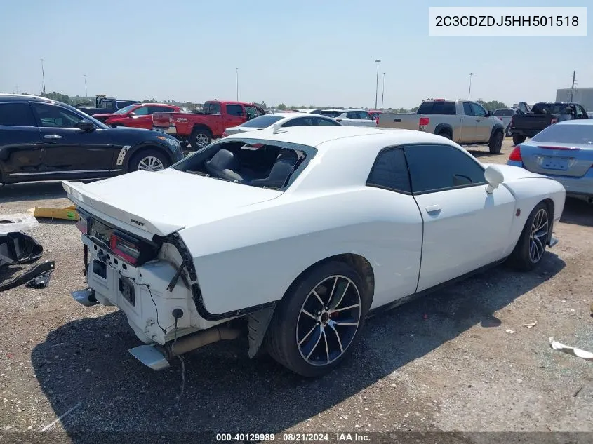 2C3CDZDJ5HH501518 2017 Dodge Challenger Srt 392