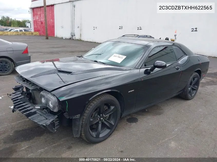 2C3CDZBTXHH622565 2017 Dodge Challenger R/T