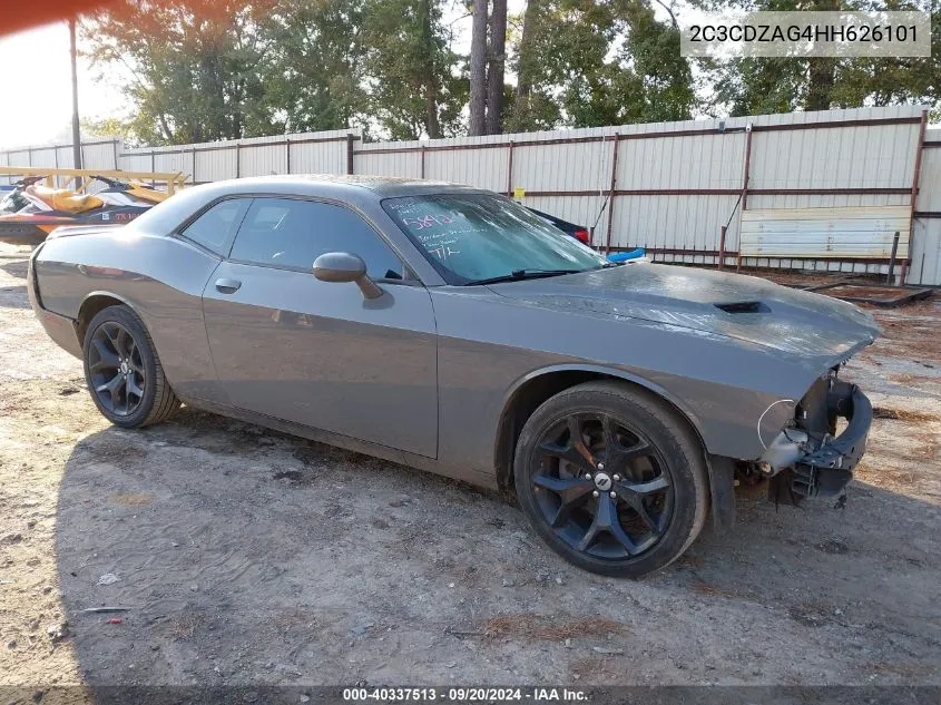 2017 Dodge Challenger Sxt Plus VIN: 2C3CDZAG4HH626101 Lot: 40337513