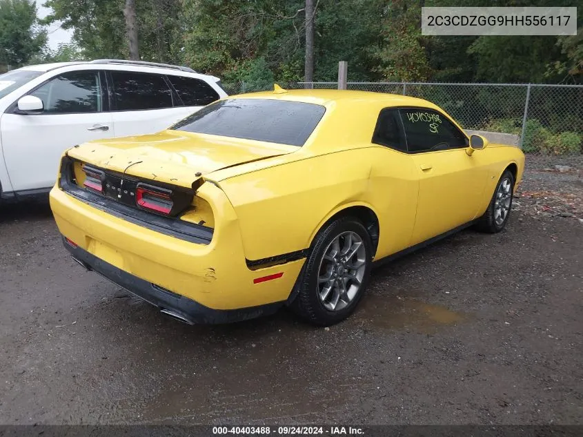 2017 Dodge Challenger Gt VIN: 2C3CDZGG9HH556117 Lot: 40403488