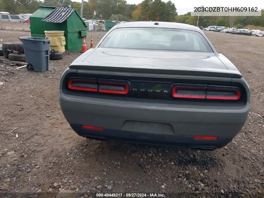 2017 Dodge Challenger R/T VIN: 2C3CDZBT0HH609162 Lot: 40448217