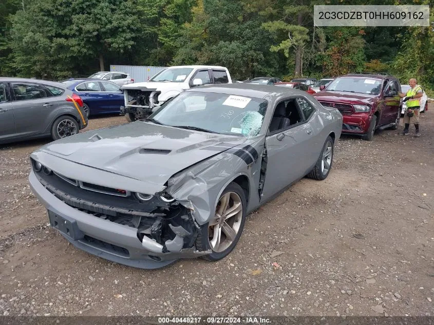 2017 Dodge Challenger R/T VIN: 2C3CDZBT0HH609162 Lot: 40448217