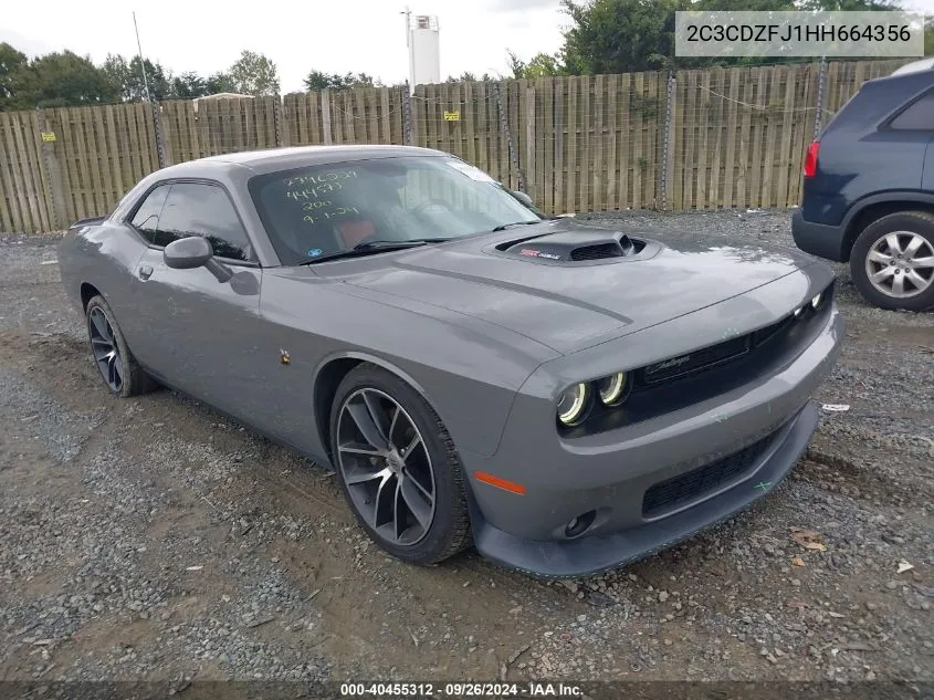 2017 Dodge Challenger 392 Hemi Scat Pack Shaker VIN: 2C3CDZFJ1HH664356 Lot: 40455312