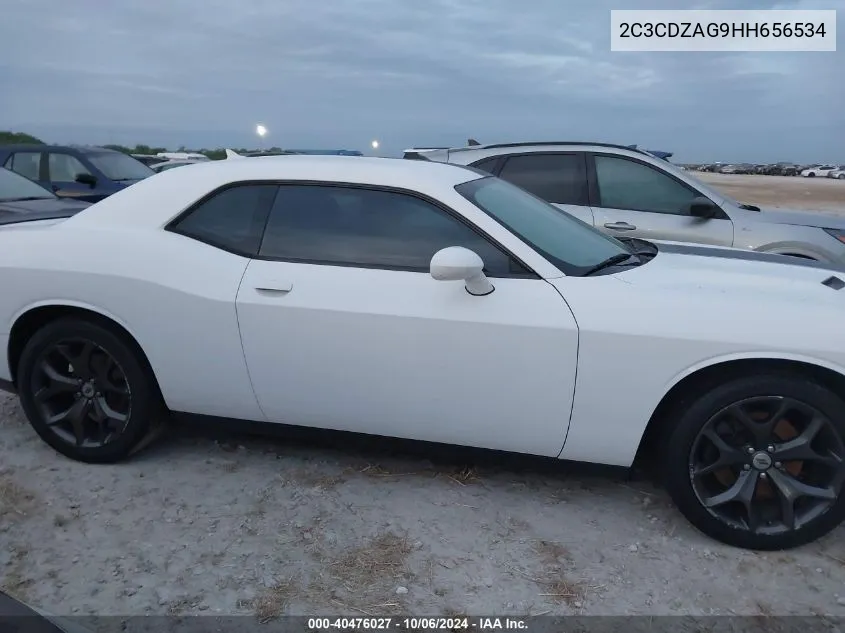 2017 Dodge Challenger Sxt VIN: 2C3CDZAG9HH656534 Lot: 40476027