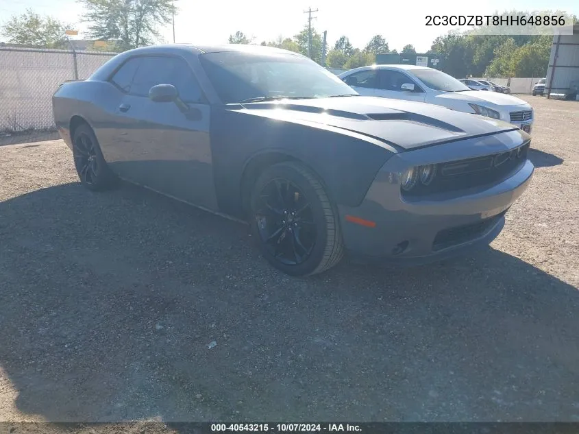 2017 Dodge Challenger R/T VIN: 2C3CDZBT8HH648856 Lot: 40543215