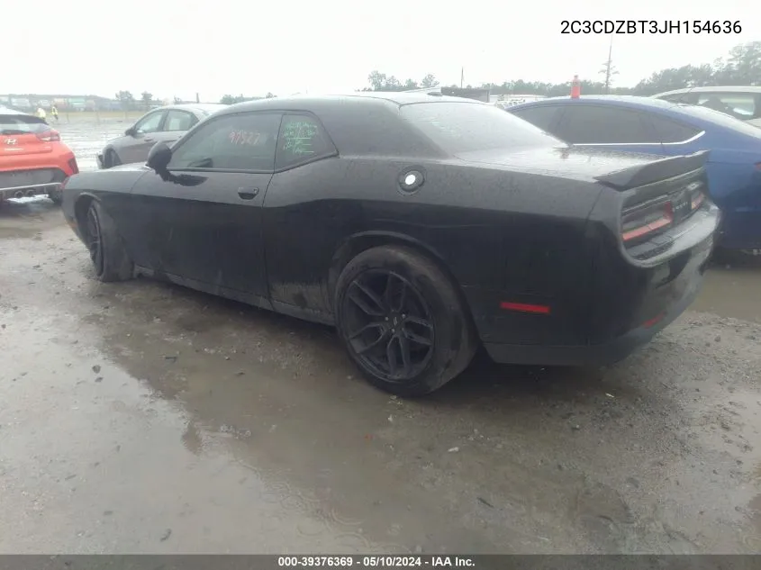 2C3CDZBT3JH154636 2018 Dodge Challenger R/T Shaker